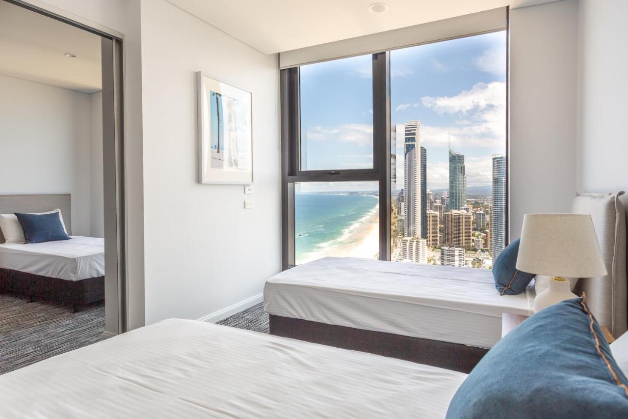 Sea View Beachfront Apartment In Surfers Gold Coast Exterior foto